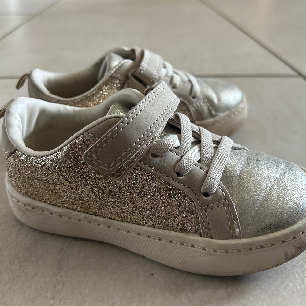 Size 8 Toddler Carters Sparkly Shoes